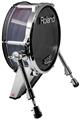 Skin Wrap works with Roland vDrum Shell KD-140 Kick Bass Drum Chance Encounter (DRUM NOT INCLUDED)