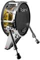 Skin Wrap works with Roland vDrum Shell KD-140 Kick Bass Drum Lizard Skin (DRUM NOT INCLUDED)