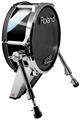 Skin Wrap works with Roland vDrum Shell KD-140 Kick Bass Drum Metal (DRUM NOT INCLUDED)
