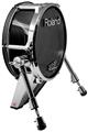 Skin Wrap works with Roland vDrum Shell KD-140 Kick Bass Drum Positive Negative (DRUM NOT INCLUDED)