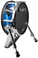 Skin Wrap works with Roland vDrum Shell KD-140 Kick Bass Drum Splat (DRUM NOT INCLUDED)