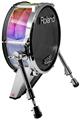 Skin Wrap works with Roland vDrum Shell KD-140 Kick Bass Drum Burst (DRUM NOT INCLUDED)