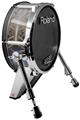 Skin Wrap works with Roland vDrum Shell KD-140 Kick Bass Drum Hexatrix (DRUM NOT INCLUDED)