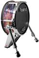 Skin Wrap works with Roland vDrum Shell KD-140 Kick Bass Drum Hyper Warp (DRUM NOT INCLUDED)