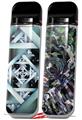 Skin Decal Wrap 2 Pack for Smok Novo v1 Hall Of Mirrors VAPE NOT INCLUDED