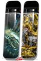Skin Decal Wrap 2 Pack for Smok Novo v1 Hyperspace 06 VAPE NOT INCLUDED
