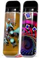 Skin Decal Wrap 2 Pack for Smok Novo v1 Mirage VAPE NOT INCLUDED