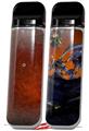 Skin Decal Wrap 2 Pack for Smok Novo v1 Trivial Waves VAPE NOT INCLUDED