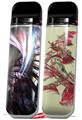 Skin Decal Wrap 2 Pack for Smok Novo v1 Wide Open VAPE NOT INCLUDED