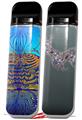 Skin Decal Wrap 2 Pack for Smok Novo v1 Dancing Lilies VAPE NOT INCLUDED