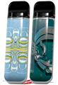 Skin Decal Wrap 2 Pack for Smok Novo v1 Organic Bubbles VAPE NOT INCLUDED