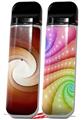 Skin Decal Wrap 2 Pack for Smok Novo v1 SpineSpin VAPE NOT INCLUDED
