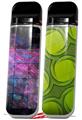 Skin Decal Wrap 2 Pack for Smok Novo v1 Cubic VAPE NOT INCLUDED