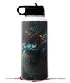 Skin Wrap Decal compatible with Hydro Flask Wide Mouth Bottle 32oz Coral Reef (BOTTLE NOT INCLUDED)