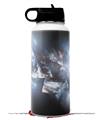 Skin Wrap Decal compatible with Hydro Flask Wide Mouth Bottle 32oz Coral Tesseract (BOTTLE NOT INCLUDED)