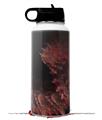 Skin Wrap Decal compatible with Hydro Flask Wide Mouth Bottle 32oz Coral2 (BOTTLE NOT INCLUDED)