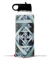 Skin Wrap Decal compatible with Hydro Flask Wide Mouth Bottle 32oz Hall Of Mirrors (BOTTLE NOT INCLUDED)