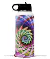 Skin Wrap Decal compatible with Hydro Flask Wide Mouth Bottle 32oz Harlequin Snail (BOTTLE NOT INCLUDED)