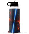 Skin Wrap Decal compatible with Hydro Flask Wide Mouth Bottle 32oz Quasar Fire (BOTTLE NOT INCLUDED)