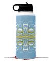 Skin Wrap Decal compatible with Hydro Flask Wide Mouth Bottle 32oz Organic Bubbles (BOTTLE NOT INCLUDED)