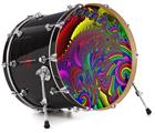 Vinyl Decal Skin Wrap for 22" Bass Kick Drum Head And This Is Your Brain On Drugs - DRUM HEAD NOT INCLUDED
