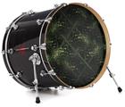 Vinyl Decal Skin Wrap for 22" Bass Kick Drum Head 5ht-2a - DRUM HEAD NOT INCLUDED