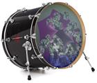 Vinyl Decal Skin Wrap for 22" Bass Kick Drum Head Artifact - DRUM HEAD NOT INCLUDED