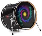 Vinyl Decal Skin Wrap for 22" Bass Kick Drum Head Badge - DRUM HEAD NOT INCLUDED