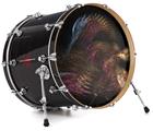 Vinyl Decal Skin Wrap for 22" Bass Kick Drum Head Birds - DRUM HEAD NOT INCLUDED