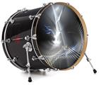 Vinyl Decal Skin Wrap for 22" Bass Kick Drum Head Breakthrough - DRUM HEAD NOT INCLUDED