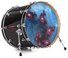Vinyl Decal Skin Wrap for 22" Bass Kick Drum Head Castle Mount - DRUM HEAD NOT INCLUDED