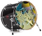 Vinyl Decal Skin Wrap for 22" Bass Kick Drum Head Construction Paper - DRUM HEAD NOT INCLUDED