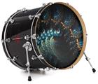 Vinyl Decal Skin Wrap for 22" Bass Kick Drum Head Coral Reef - DRUM HEAD NOT INCLUDED