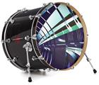 Vinyl Decal Skin Wrap for 22" Bass Kick Drum Head Concourse - DRUM HEAD NOT INCLUDED