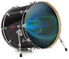 Vinyl Decal Skin Wrap for 22" Bass Kick Drum Head Ping - DRUM HEAD NOT INCLUDED