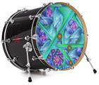 Vinyl Decal Skin Wrap for 22" Bass Kick Drum Head Cell Structure - DRUM HEAD NOT INCLUDED
