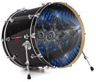 Vinyl Decal Skin Wrap for 22" Bass Kick Drum Head Contrast - DRUM HEAD NOT INCLUDED