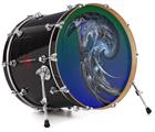 Vinyl Decal Skin Wrap for 22" Bass Kick Drum Head Crane - DRUM HEAD NOT INCLUDED