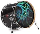 Vinyl Decal Skin Wrap for 22" Bass Kick Drum Head Druids Play - DRUM HEAD NOT INCLUDED