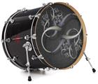 Vinyl Decal Skin Wrap for 22" Bass Kick Drum Head Cs4 - DRUM HEAD NOT INCLUDED