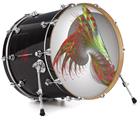 Vinyl Decal Skin Wrap for 22" Bass Kick Drum Head Dance - DRUM HEAD NOT INCLUDED