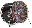 Vinyl Decal Skin Wrap for 22" Bass Kick Drum Head Diamonds - DRUM HEAD NOT INCLUDED