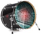 Vinyl Decal Skin Wrap for 22" Bass Kick Drum Head Crystal - DRUM HEAD NOT INCLUDED
