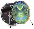 Vinyl Decal Skin Wrap for 22" Bass Kick Drum Head Heaven 05 - DRUM HEAD NOT INCLUDED