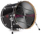 Vinyl Decal Skin Wrap for 22" Bass Kick Drum Head Lighting2 - DRUM HEAD NOT INCLUDED