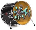 Vinyl Decal Skin Wrap for 22" Bass Kick Drum Head Mirage - DRUM HEAD NOT INCLUDED