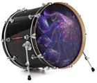 Vinyl Decal Skin Wrap for 22" Bass Kick Drum Head Medusa - DRUM HEAD NOT INCLUDED