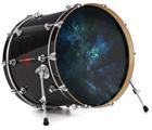 Vinyl Decal Skin Wrap for 22" Bass Kick Drum Head Sigmaspace - DRUM HEAD NOT INCLUDED