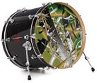 Vinyl Decal Skin Wrap for 22" Bass Kick Drum Head Shatterday - DRUM HEAD NOT INCLUDED