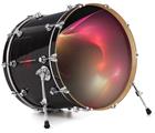 Vinyl Decal Skin Wrap for 22" Bass Kick Drum Head Surface Tension - DRUM HEAD NOT INCLUDED